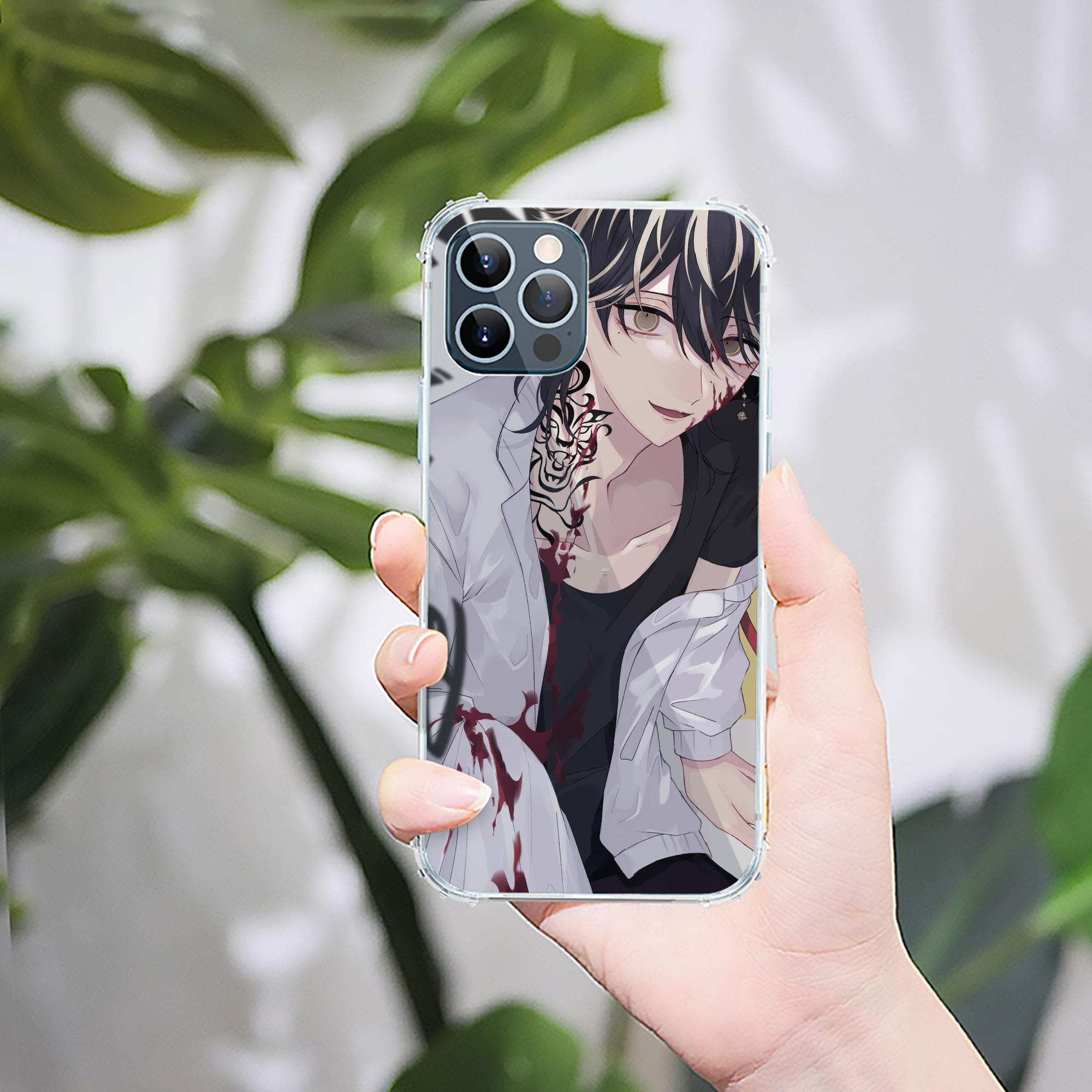 （画像用） 東京リベンジャーズ Tokyo Revengers 【iPhone 12シリーズ対応】透明スマホケース（クリアソフトケース）
